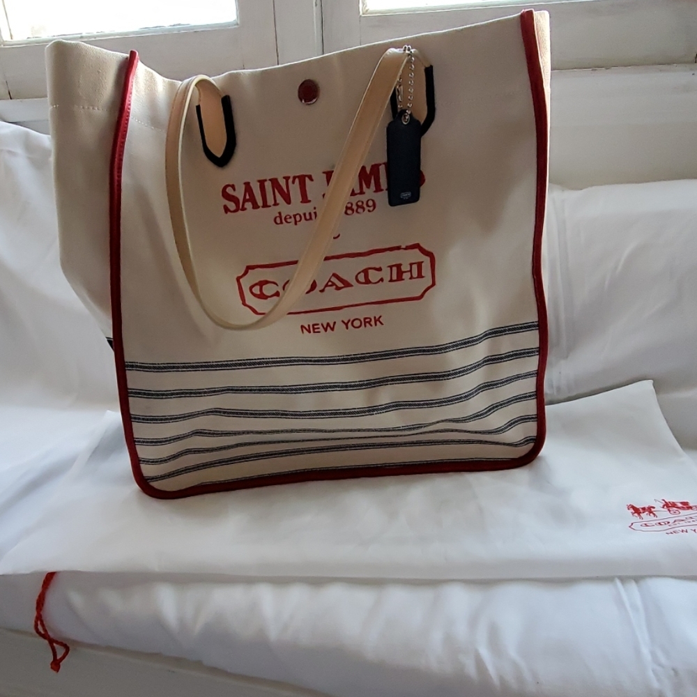 Coach canvas Saint James Tote